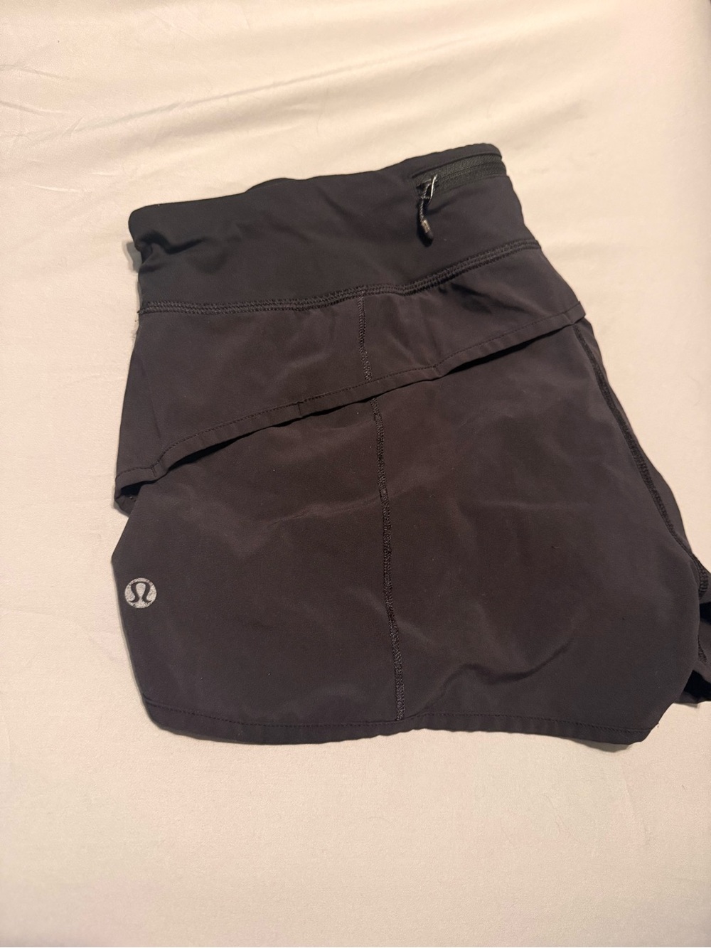 lululemon athletica Black Layered Women’s Athletic Shorts